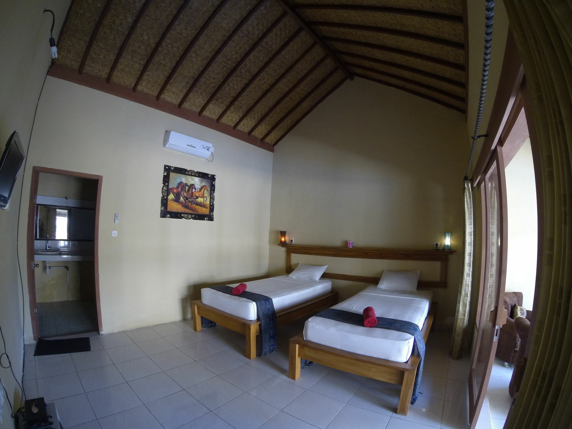 Indigenous Bungalow Gili Trawangan Exterior foto